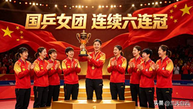国乒女团3:0横扫日本，斩获六连冠