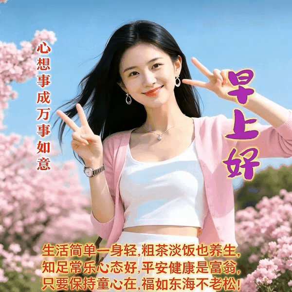 七绝
清溪绕舍桃花笑，
翠柳垂窗燕子飞。
小憩闲听风过竹，
一庭春色伴君归。
