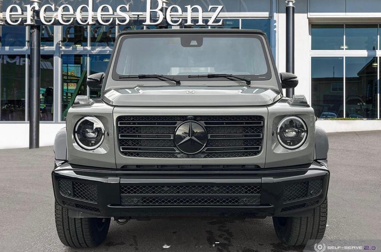 2024 水泥灰 大暗夜 G550最爱的黑白拼色内饰～ ​​​
