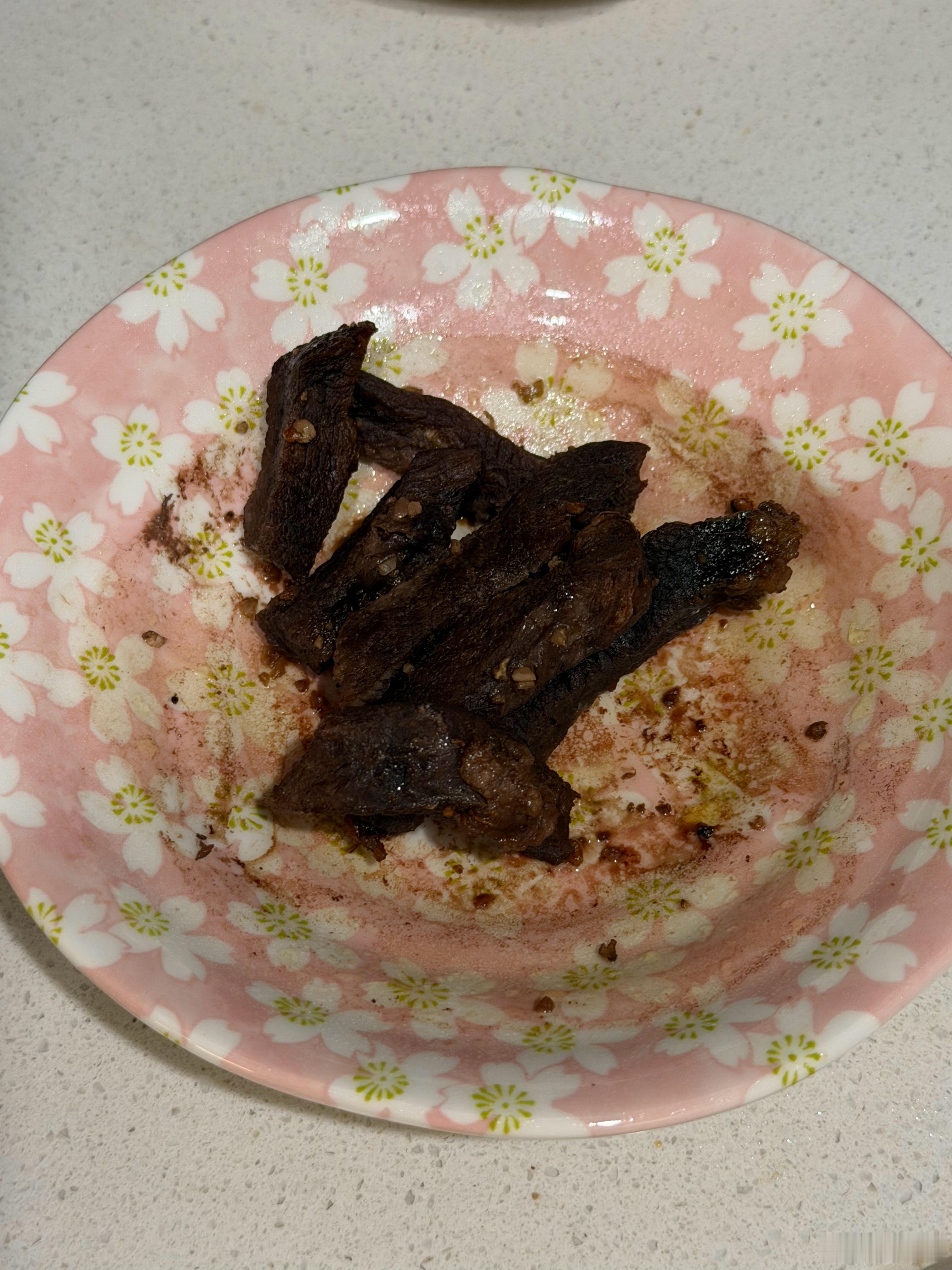 我做的牛肉干 