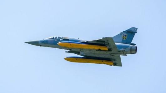 图文：乌空军公布幻影2000战斗机对地面俄军实施轰炸视频

乌克兰空军终于部署了