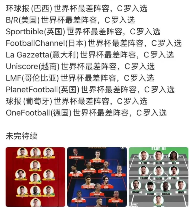 C罗在外网风评如何？ 
