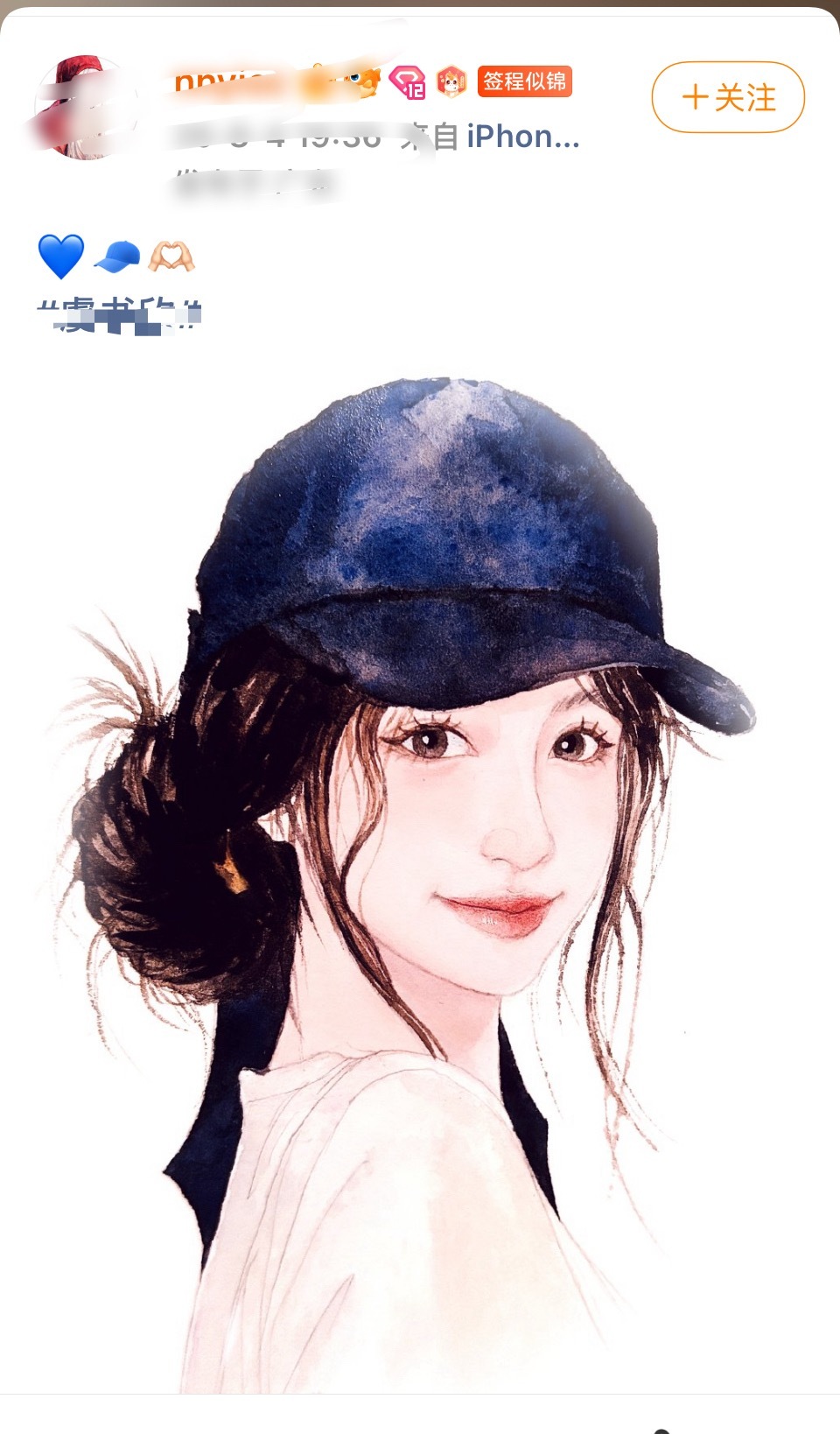 不敢相信的找原图看了一下 发现长的还没画的好看