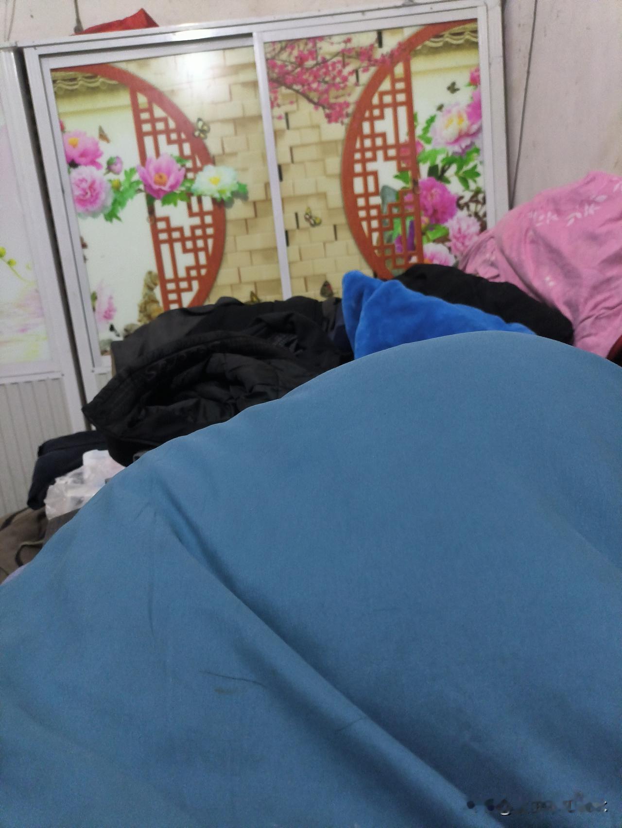 有个人对我说：“你都单身八年了，如今没什么牵挂，该找个老伴为你暖被窝啦。”
说找