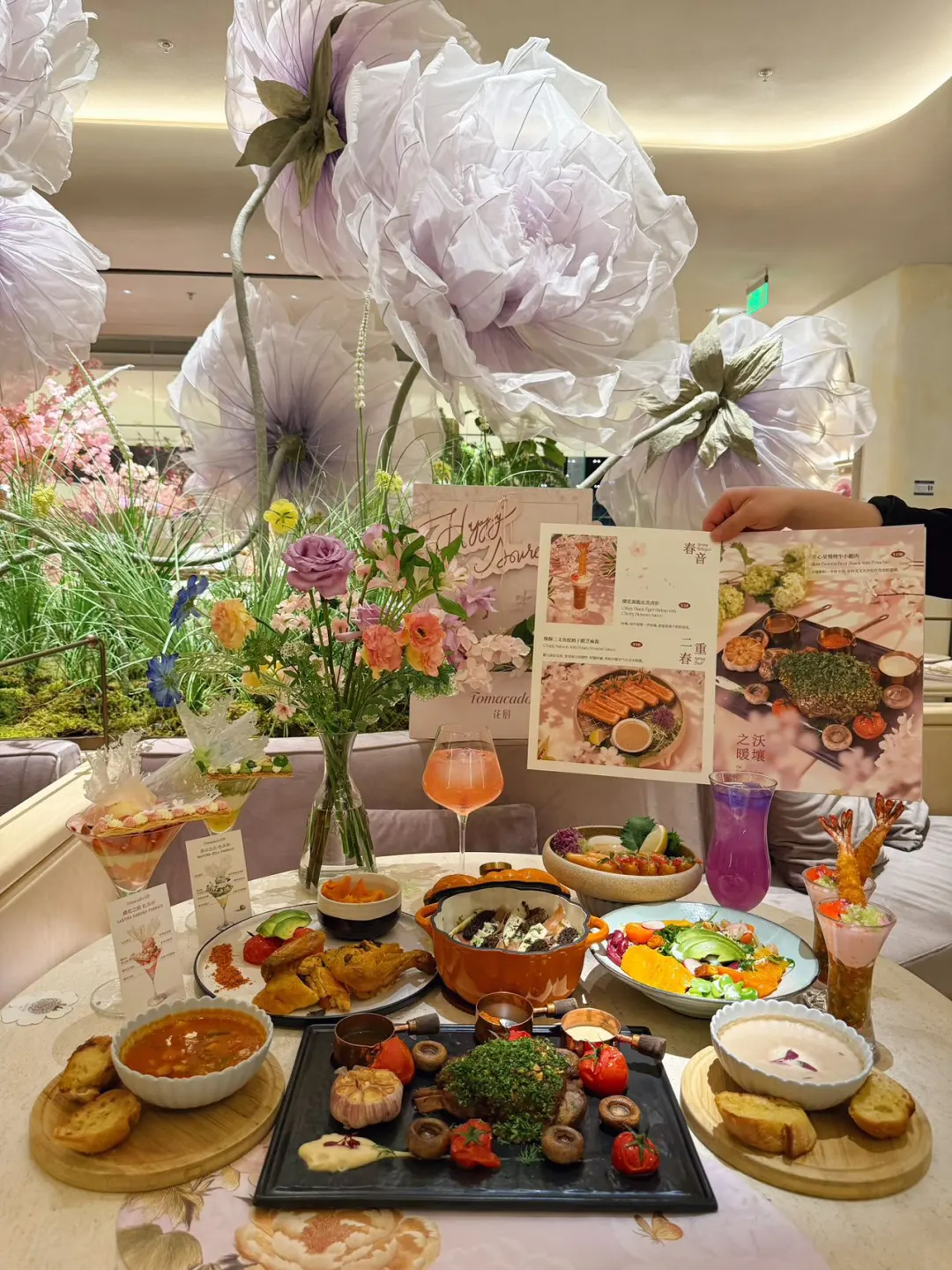 春天在嘴里开花，花厨这波上新有点绝💐