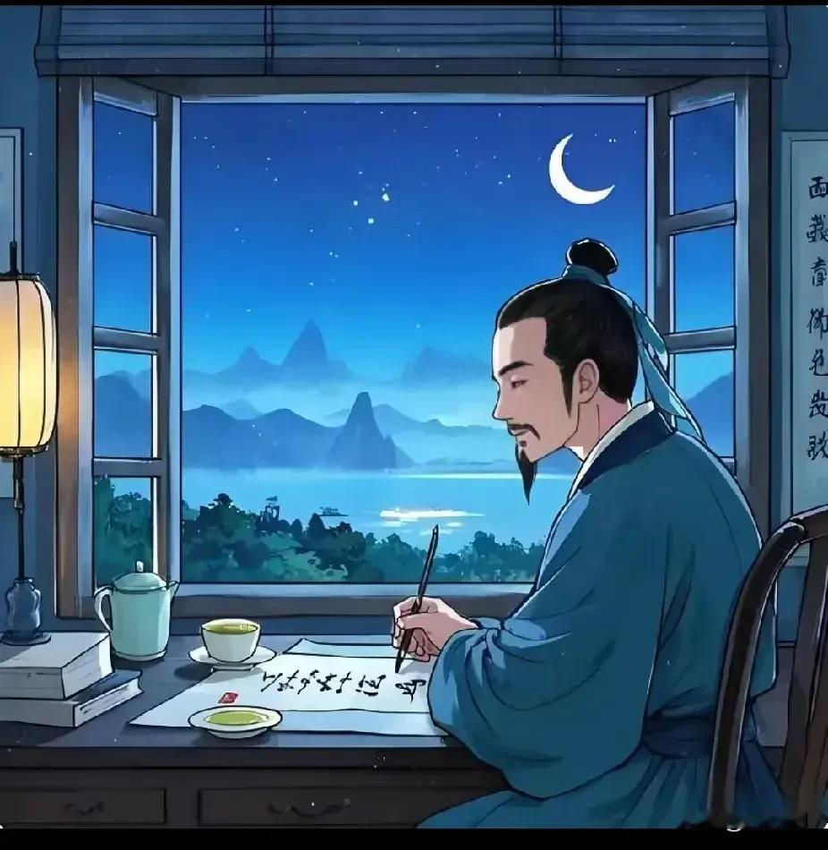 七律·学习镜子
坐对灯窗卷未残，
摊书时复鉴肺肝。
辨讹直破知识障，
补漏先除认