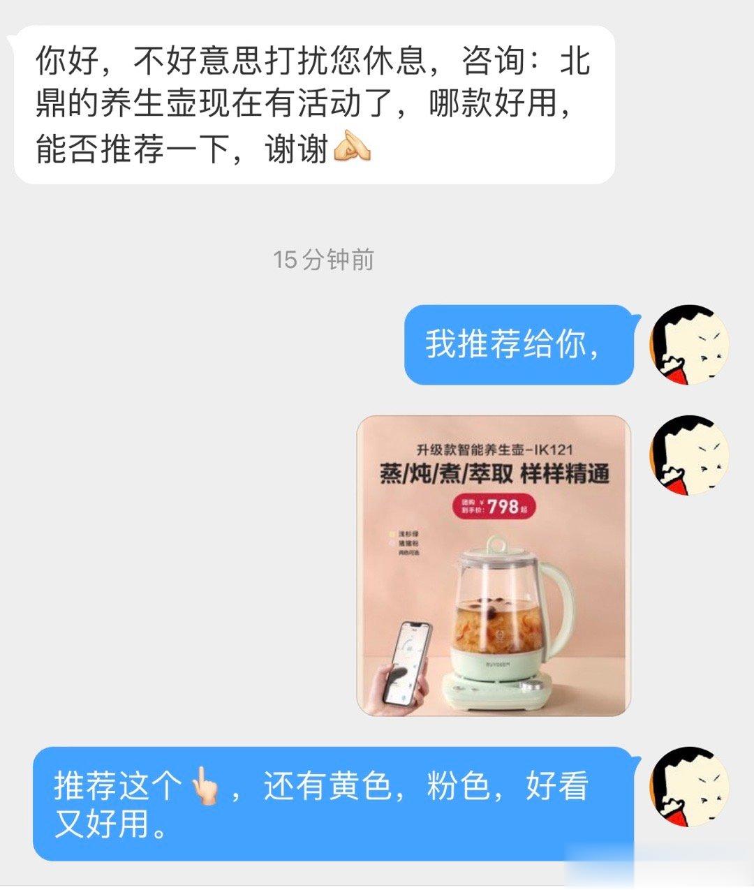 北鼎大号养生壶，目前我推荐这个K121。配件齐全，可预约，可保温，可联网。日常煮