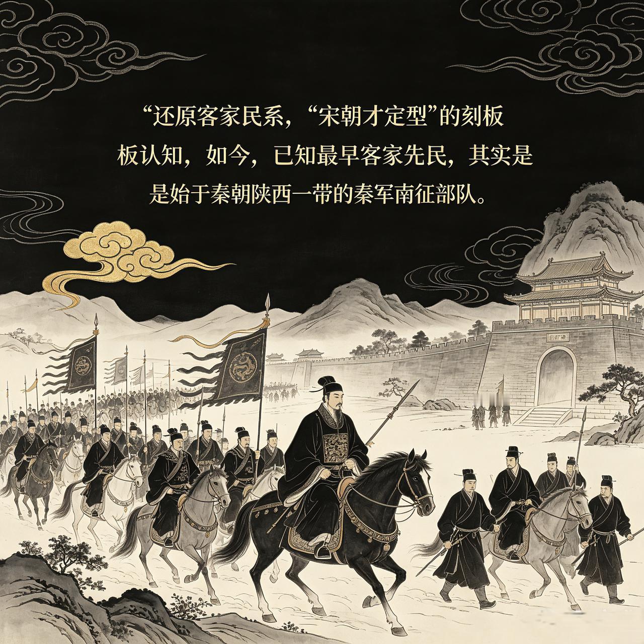 什么？按现在所谓学术上定义来说，客家民系成型于宋朝？然后，以此来就可以判定客家文