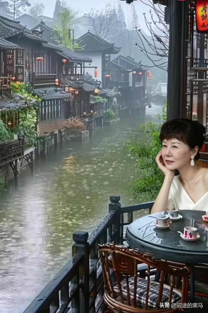 《浣溪沙·初秋》

文/识途的黑马
 
暑气微徐逐远霞，
清风初拂野人家。
残荷