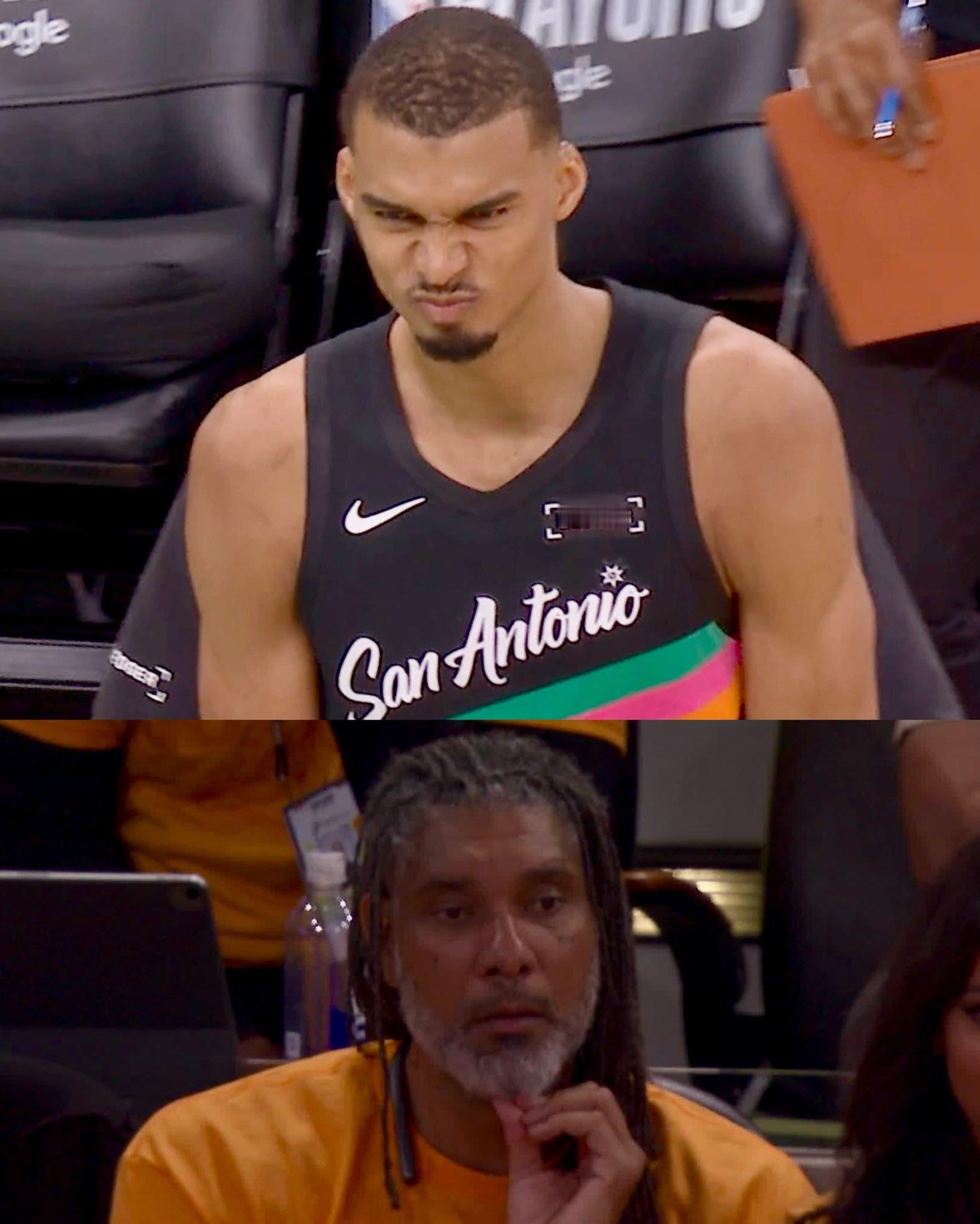 首秀取得成功文班亚马在季后赛首秀中砍下35分超越邓肯成为马刺队史季后赛首秀得分纪