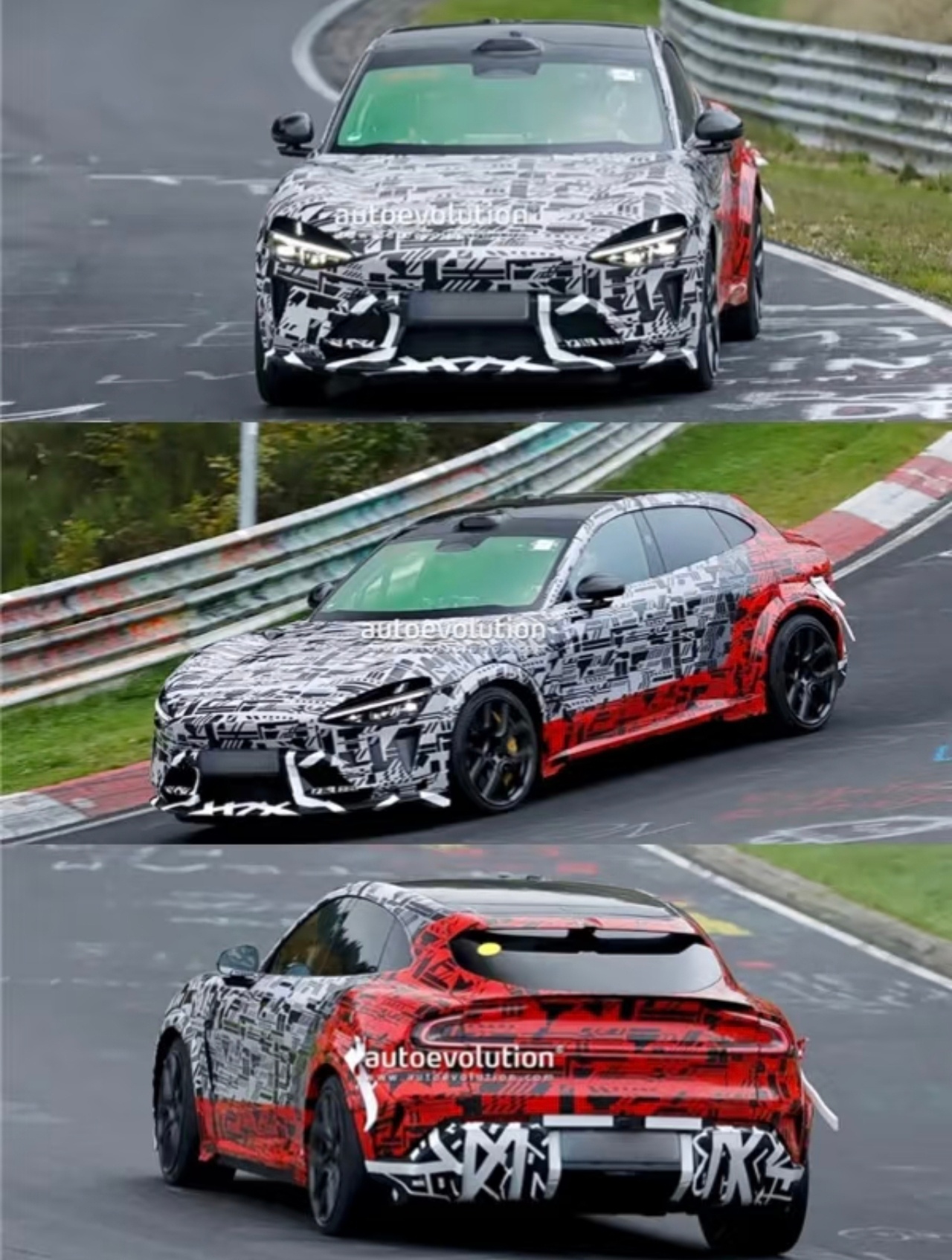 小米YU7GT新配色现身纽北小米YU7 GT 现身纽北赛道，接近量产近日，小米Y