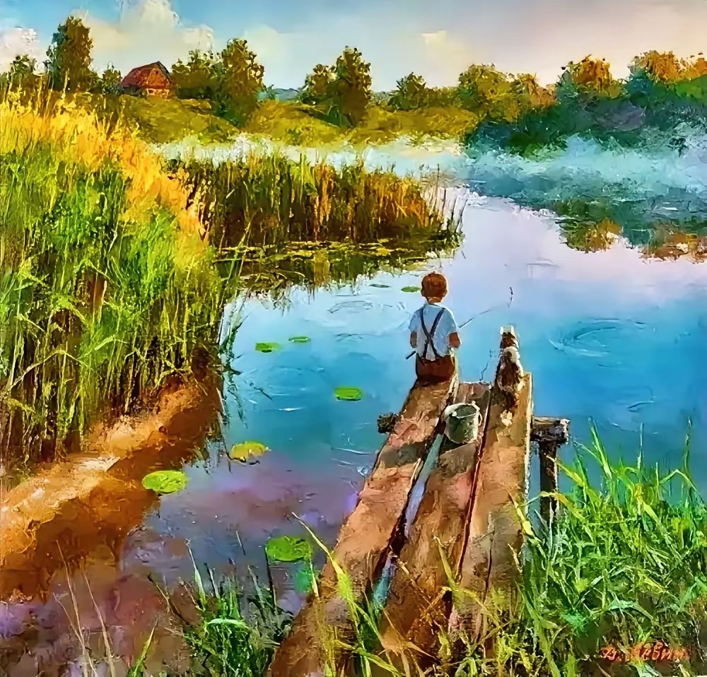 俄罗斯画家 Dmitry Levin绘画作品欣赏遇见艺术遇见美好绘画