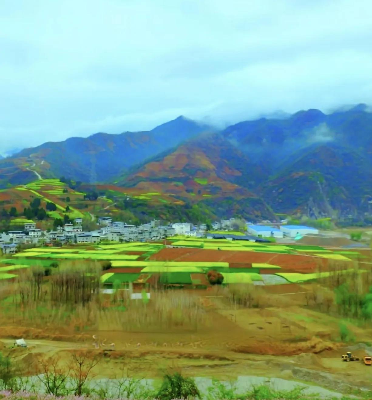 谒金门·《心欢》

太欢情，东风最遂人心。
放眼已是新光景，处处闻笑声。

天蓝