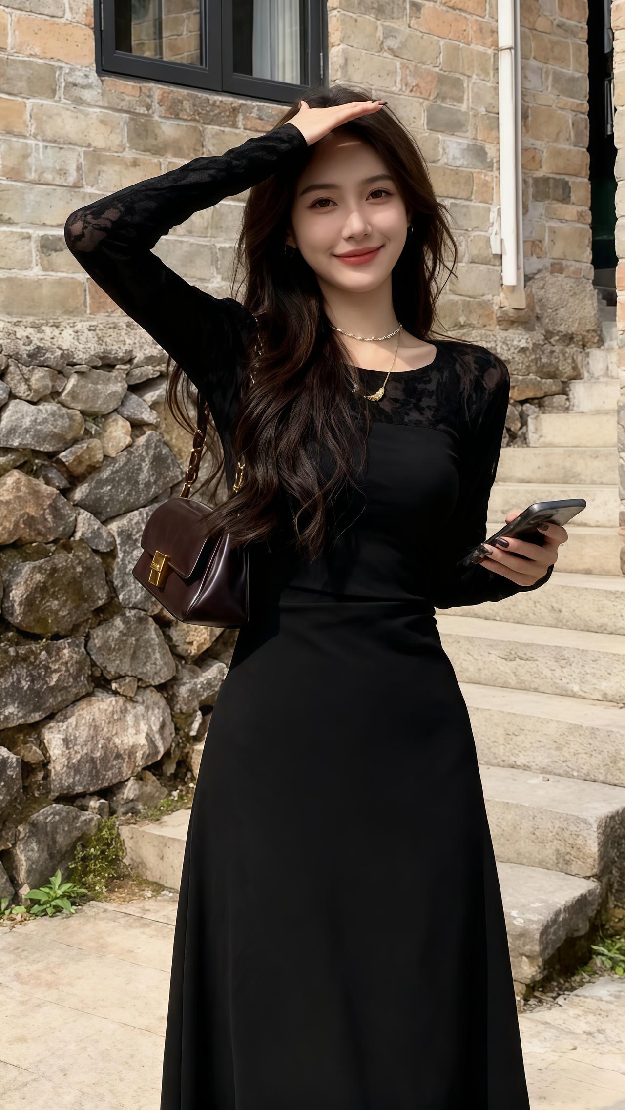 穿搭 高级女装 气质时尚连衣裙 连衣裙 气质范