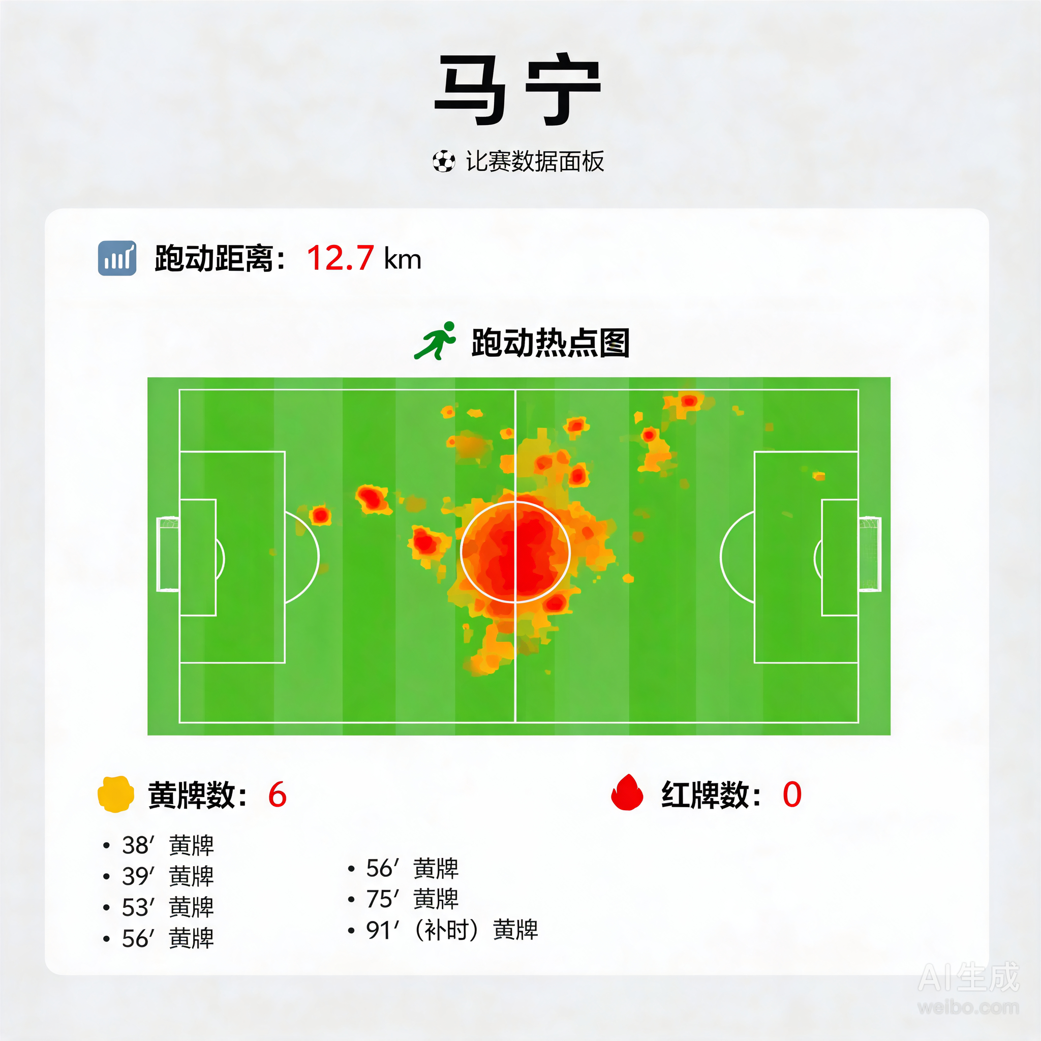 马宁1分钟2黄非正经观战世界杯  卡牌大师来了，跑动图热点图是随便生成的哈哈哈哈