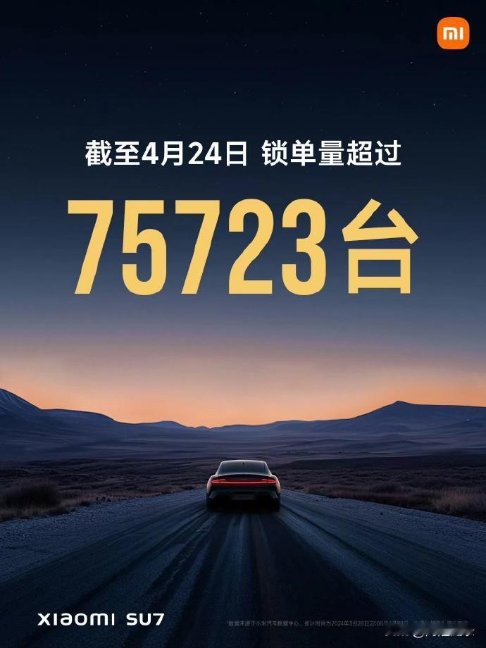 小米SU7首发就到了这个预定量，基本达到蔚来小鹏级别。

雷军会高兴一阵，但高兴