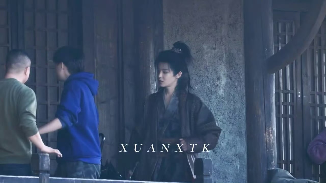 侯明昊《碧血蝉》杨无间试拍路透 