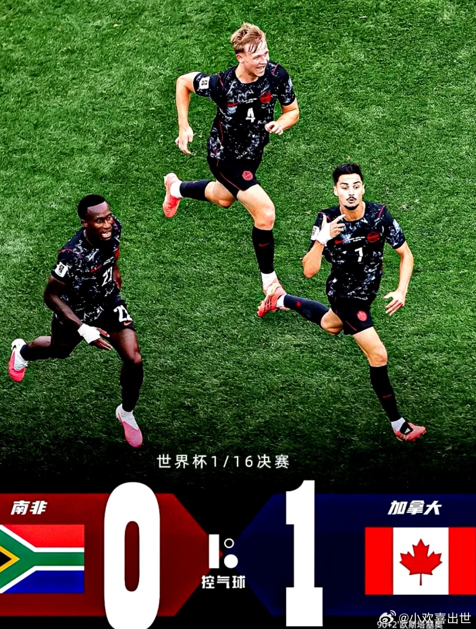 2026美加墨世界杯，东道主之一的加拿大队1-0击败南非队，晋级下轮比赛 