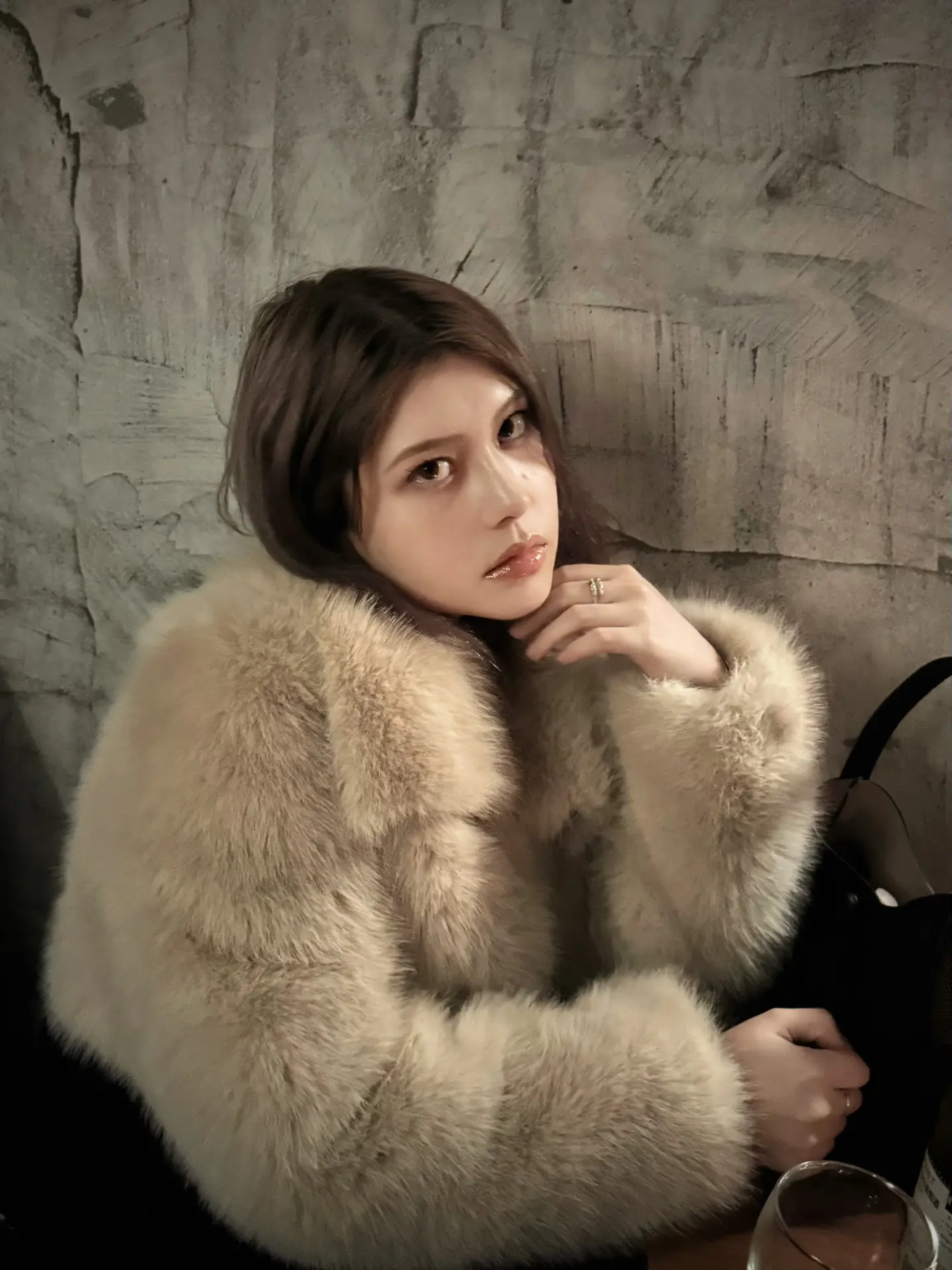 不上班的时候同事都认不出我