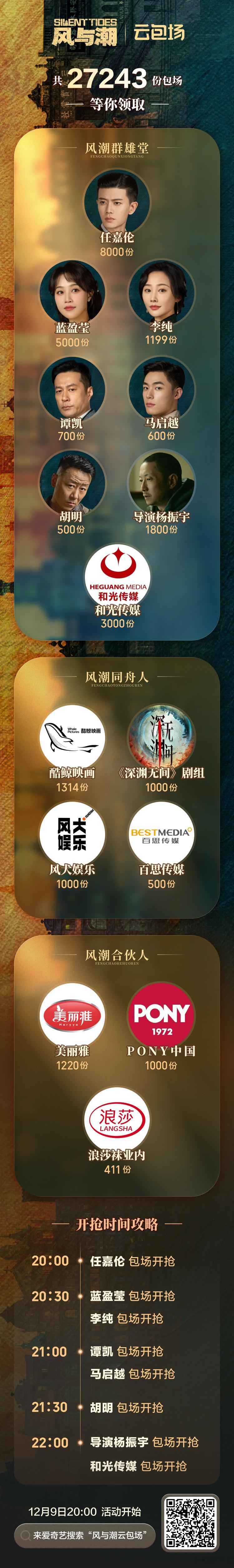 风与潮云包场导演杨振宇、、、、、邀你领取风与潮云包场独家福利！👇12月9日20