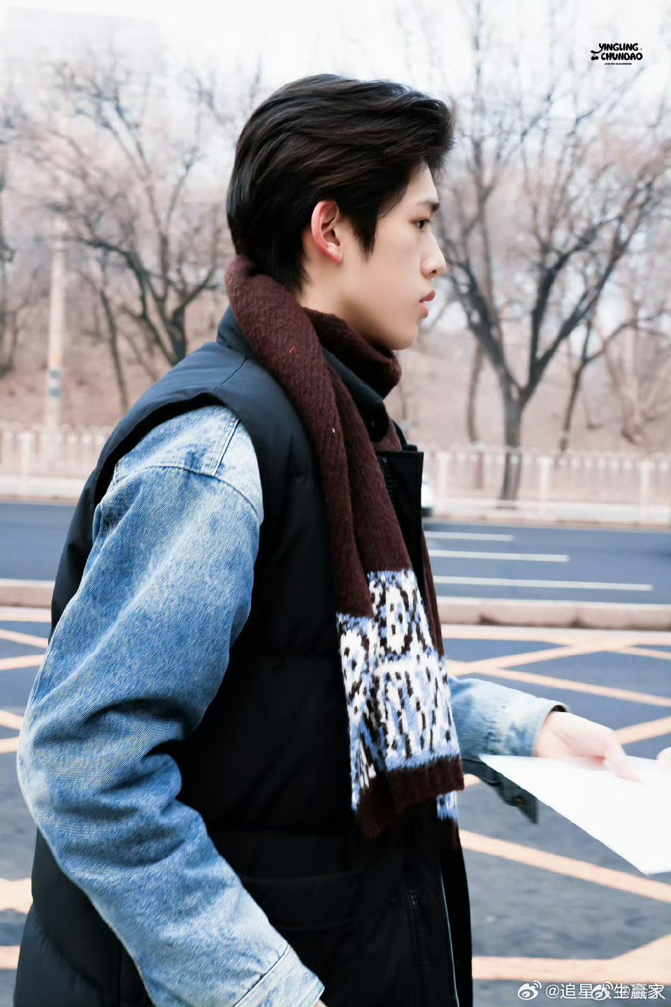 官俊臣参加北电校考 哥哥考试顺利呀！好帅呀男大