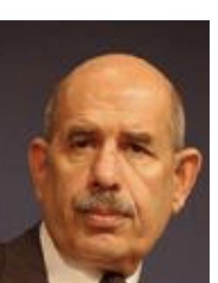 2005年诺贝尔奖获得者，前国际原子能机构总干事埃及人巴拉迪4月5日发出呼吁海湾