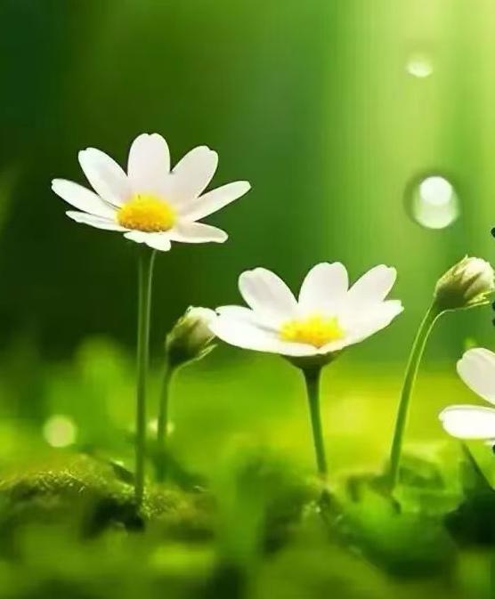 在這冰冷的冬天裏，
賞一下盛夏的花朵。