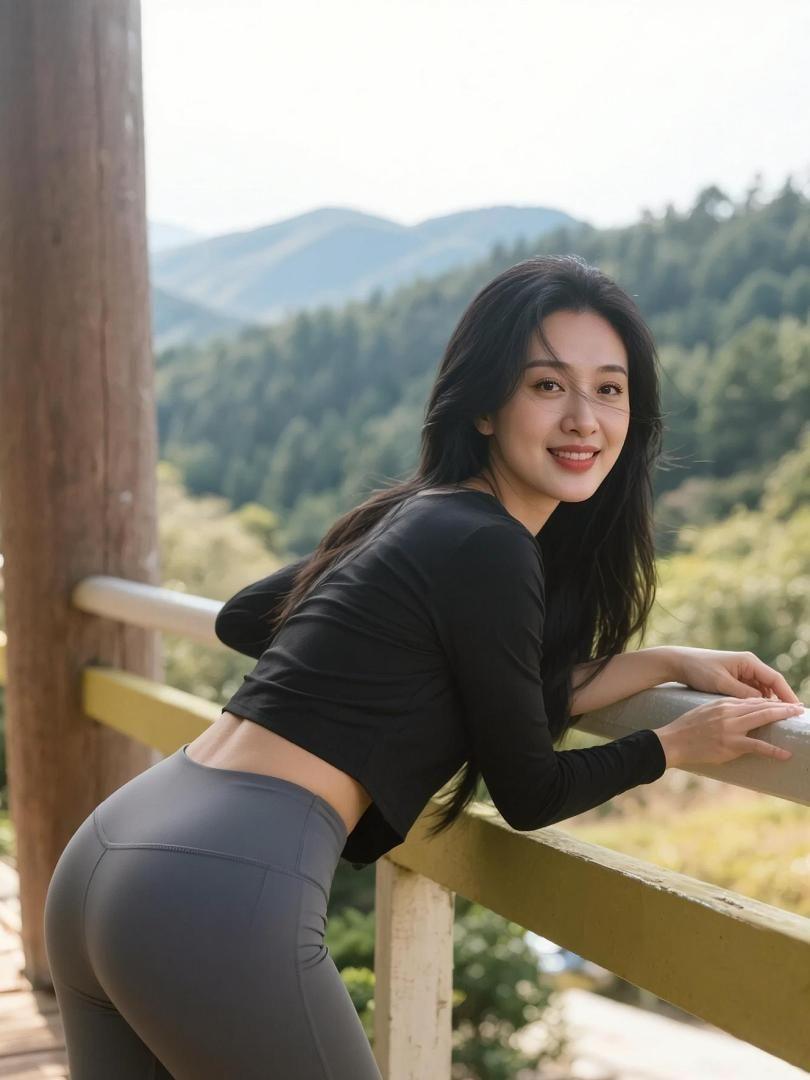 AI休闲瑜伽风 抖音ai创作