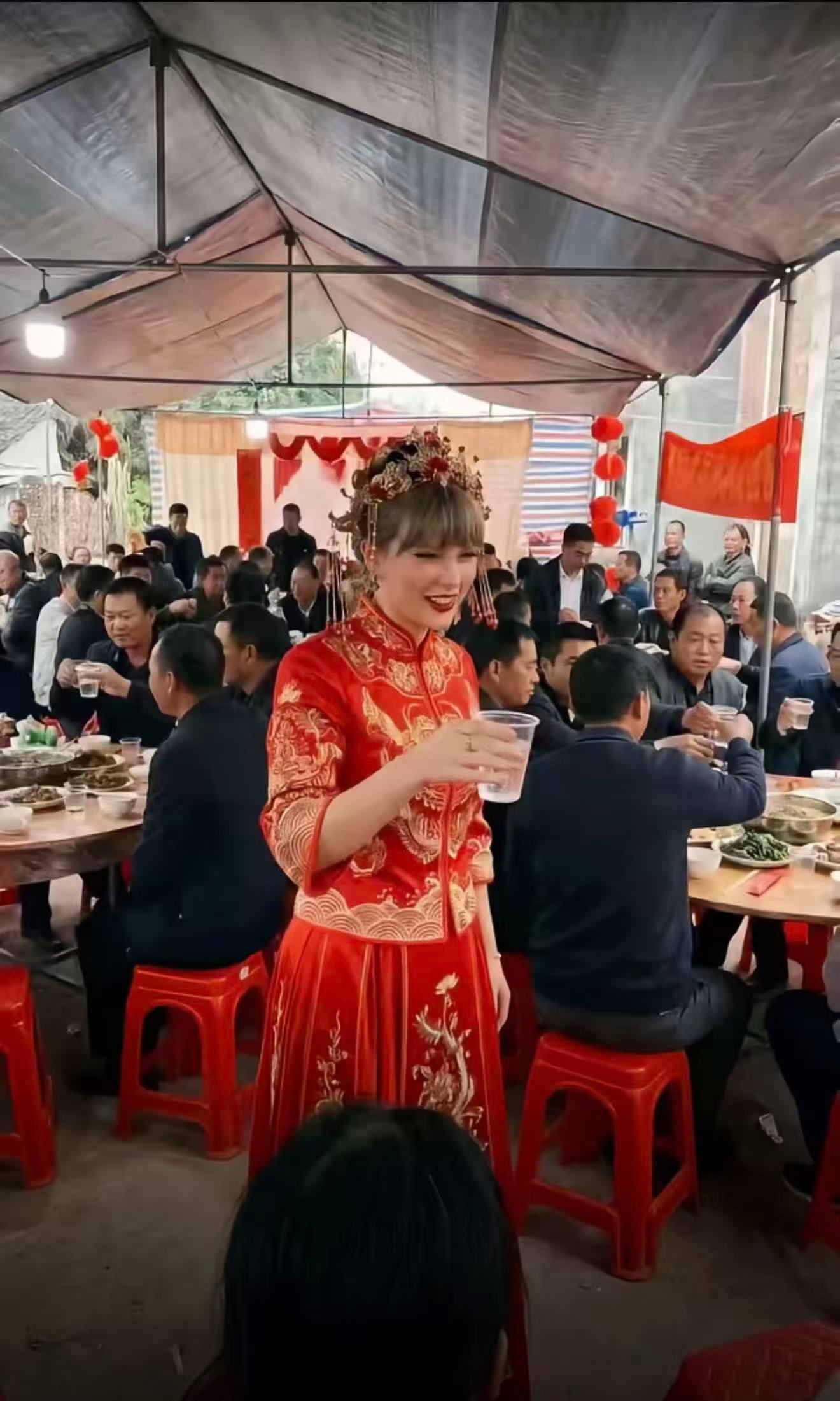 霉霉如果嫁给中国人 她的婚礼必须是这样霉霉婚礼安保拉满却没防住内鬼