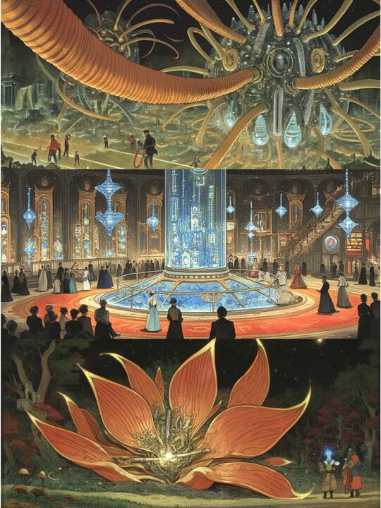 灵感/ 复古幻想/秘术之城