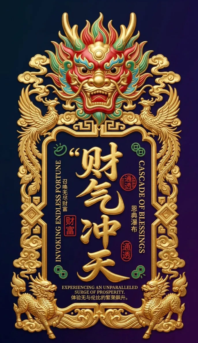 狂赞 财气冲天 