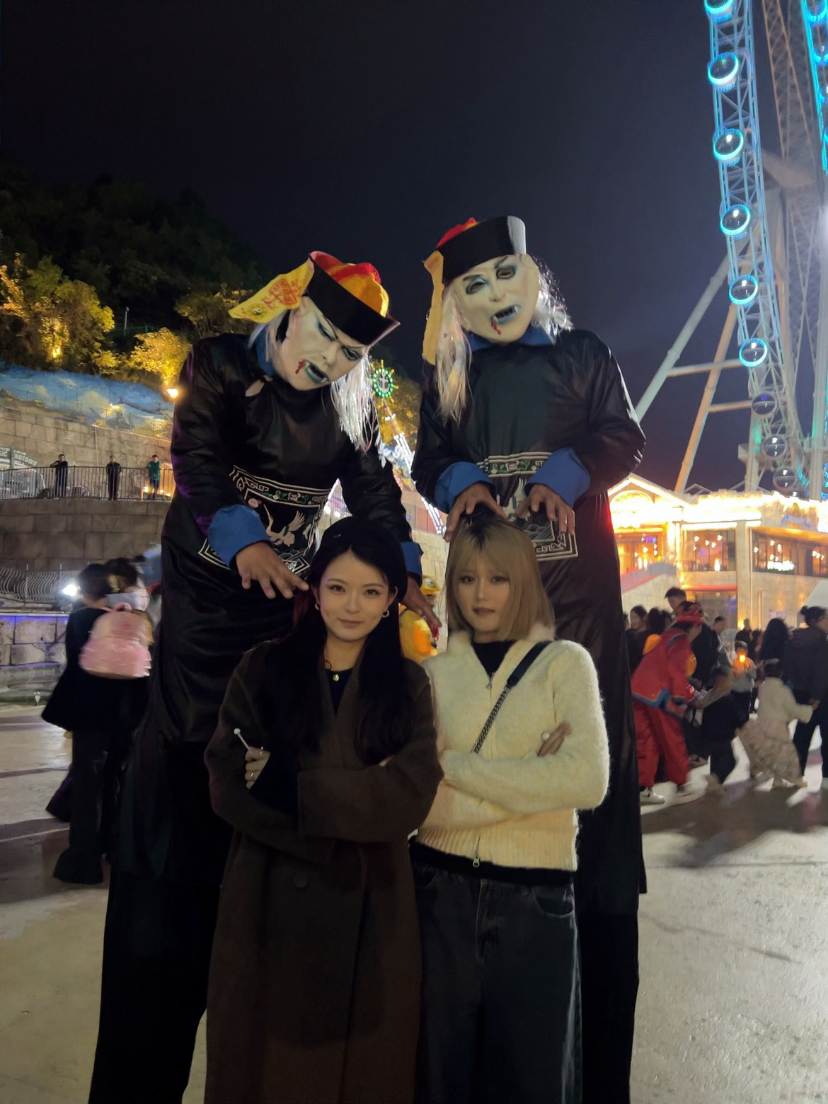 因为化了一个👻妆省下80块的门票🎫 ​​​