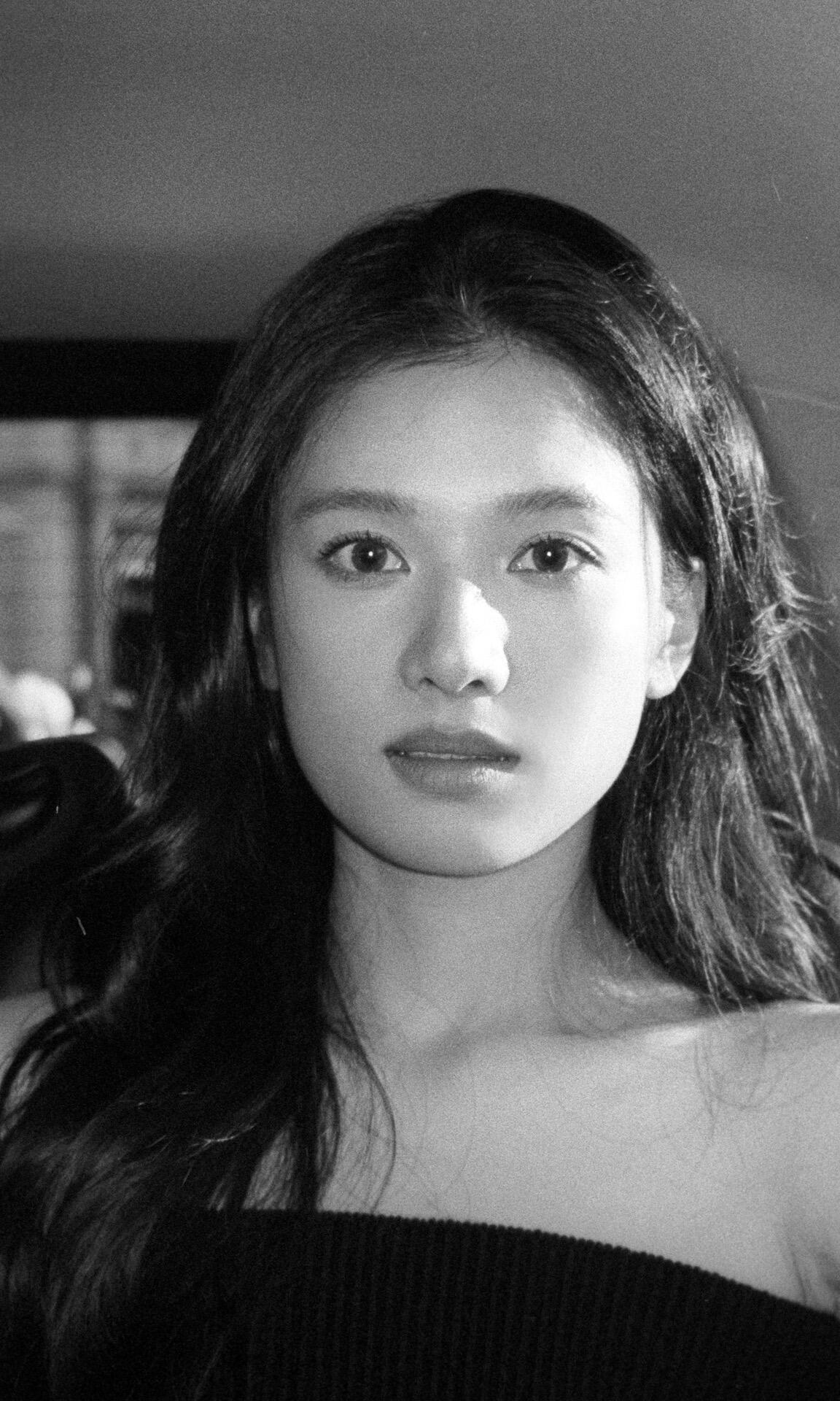 一组公主黑白胶片🎞️张婧仪 眉骨遮光 ​​​