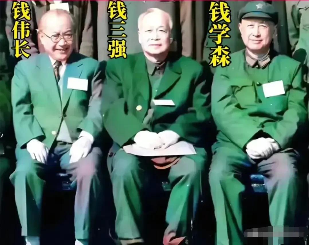 钱学森，钱三强，钱伟长。他们都是我国著名的科学家，大国工匠，国家栋梁。为国家核武