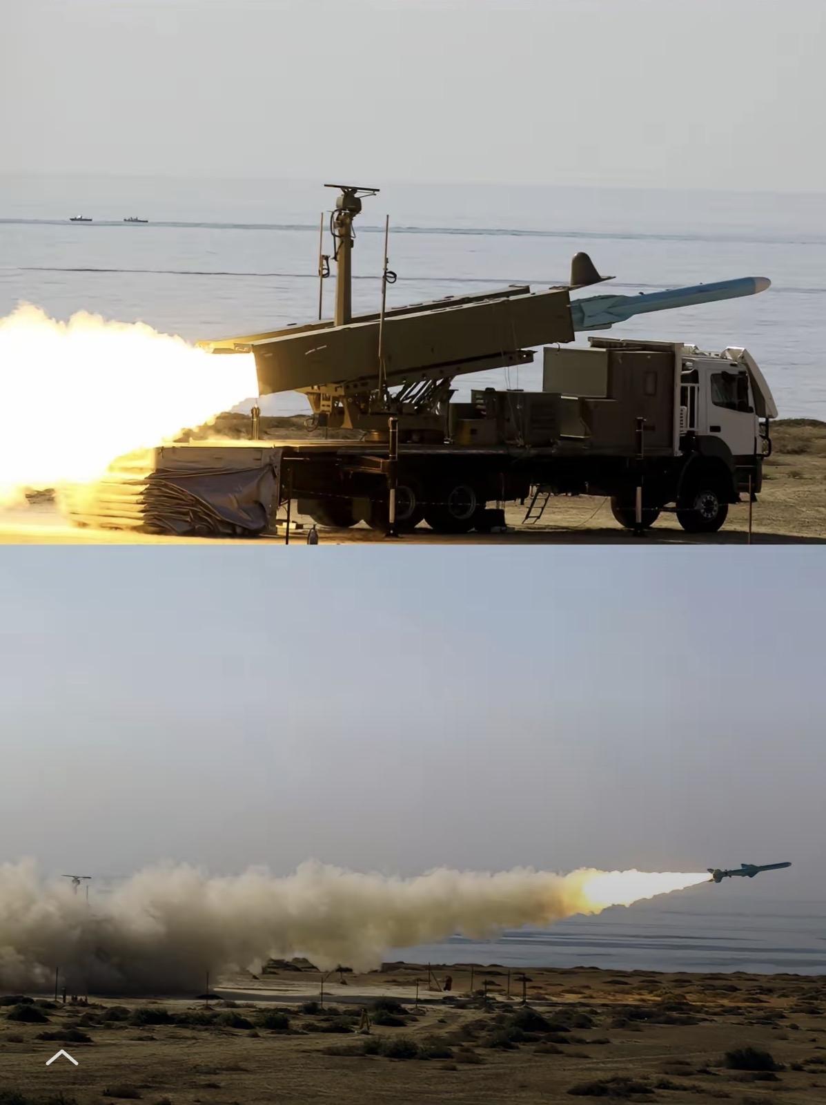 650公里外命中？伊朗亮出“卡德尔-380”，击中美军驱逐舰，舰身燃起大火

印