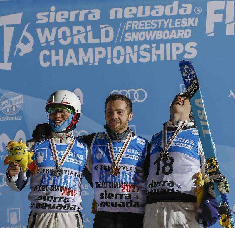 2月20日米兰 - 科尔蒂纳冬奥会自由式滑雪男子空中技巧决赛超精彩！五朝元老齐广