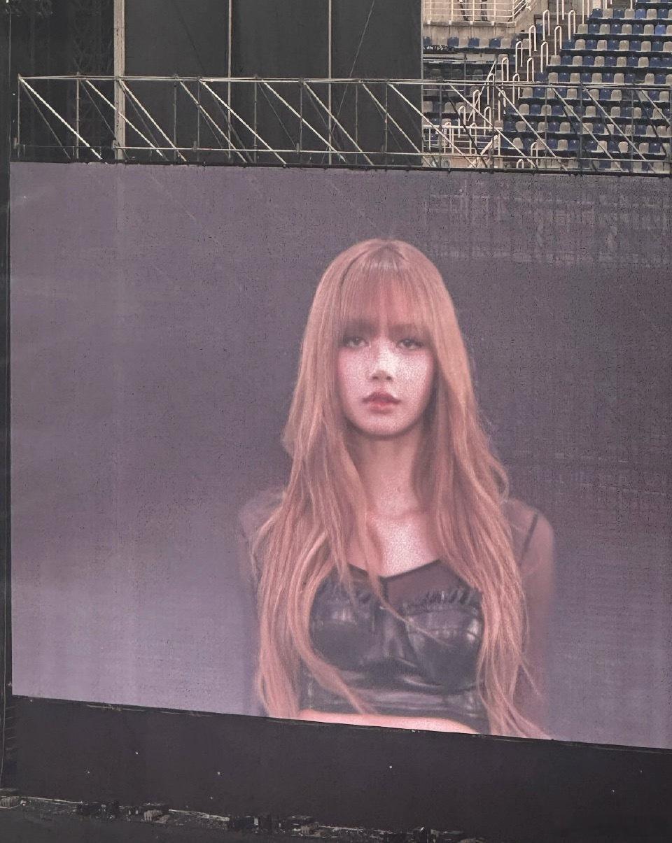 BLACK                PINK lisa ​​​