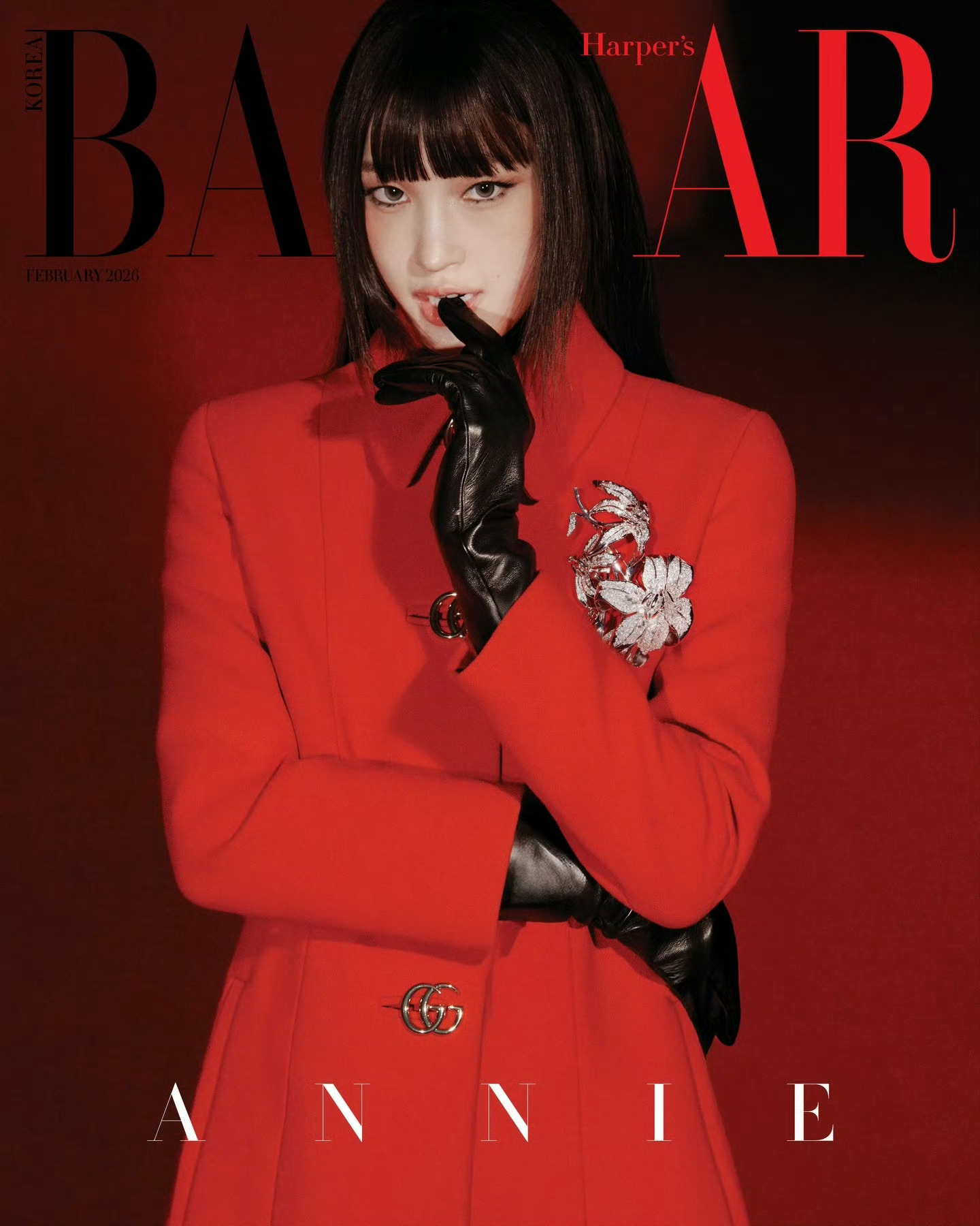 ANNIE文徐允  x  Harper‘s Bazaar Korea Febru