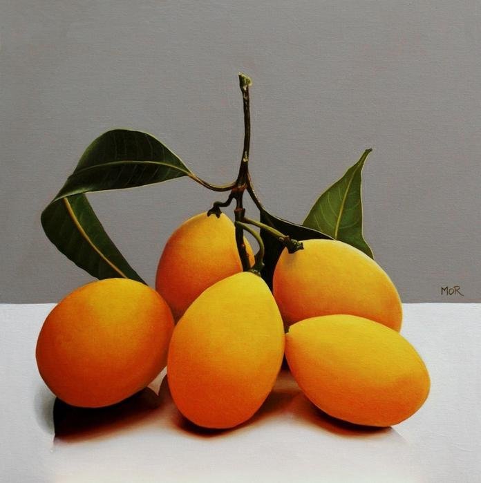 德国写实艺术家Dietrich Moravec水果静物绘画作品欣赏遇见艺术遇见美