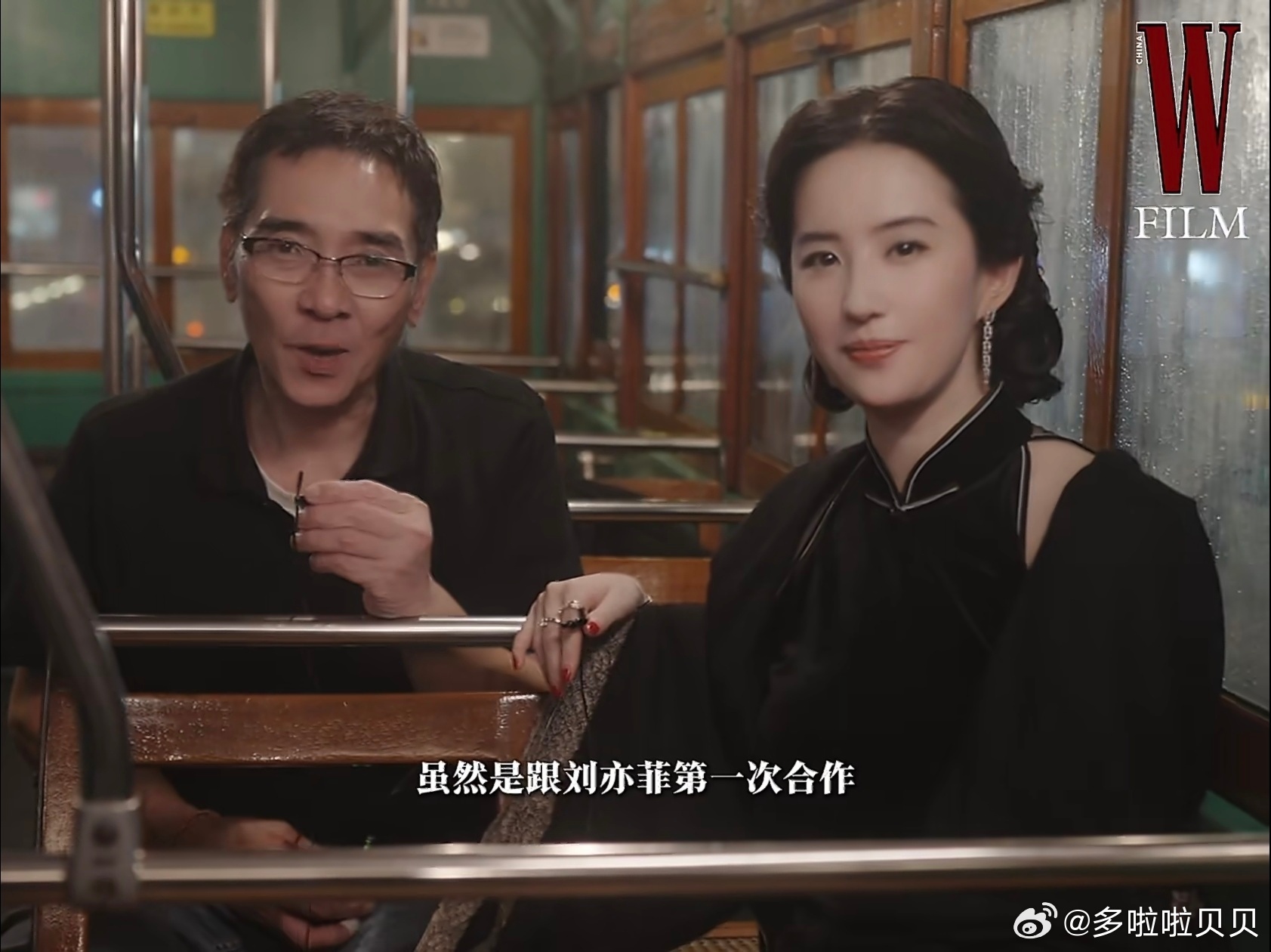 旗袍刘亦菲有点过于漂亮了，淡淡的妆造就够权威刘亦菲
