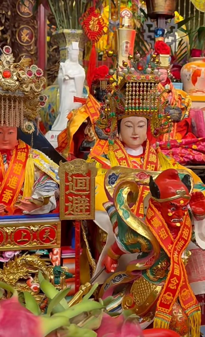 遇到妈祖别划走，许愿真的很灵的 