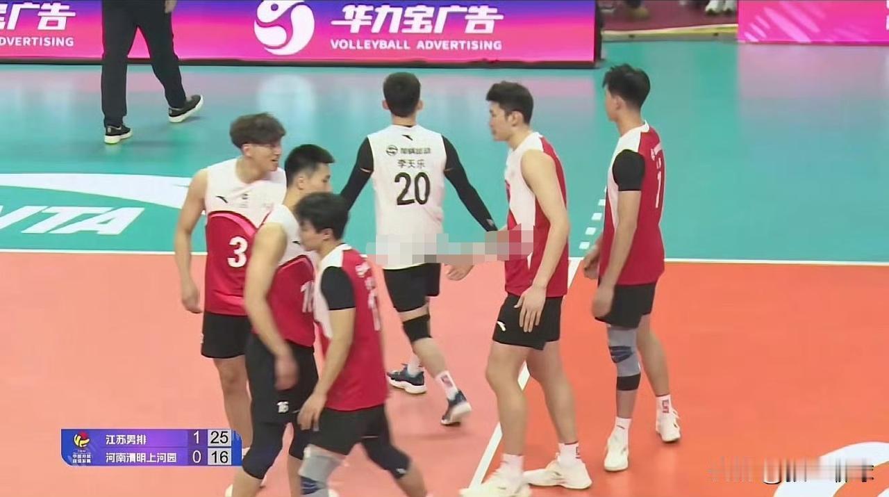 2025-2026中国男排超级联赛常规赛B级第四轮，江苏男排主场3-0（25-1