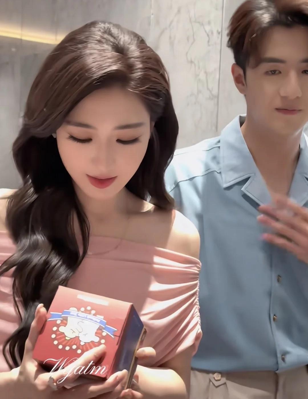 孙乐言这个低头！！
好温柔好美啊
耶 孙乐言同款 孙乐言