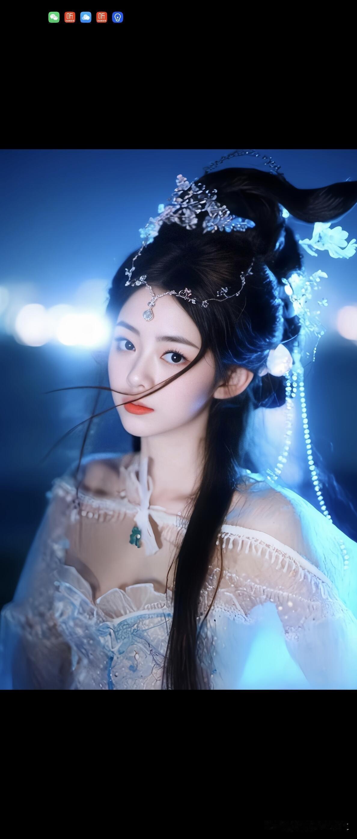 谭松韵的美，不张扬却直击人心，沉静如水，古韵悠长，堪称国风美人典范。温婉国风谭松