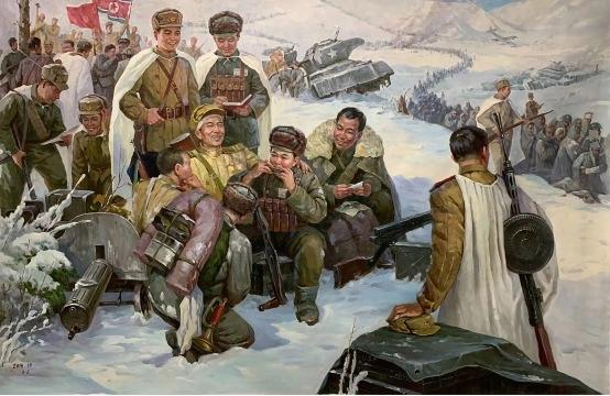 75 年前，中朝军队将 “联合国军” 逐出三八线，解放了朝鲜民主主义人民共和国全