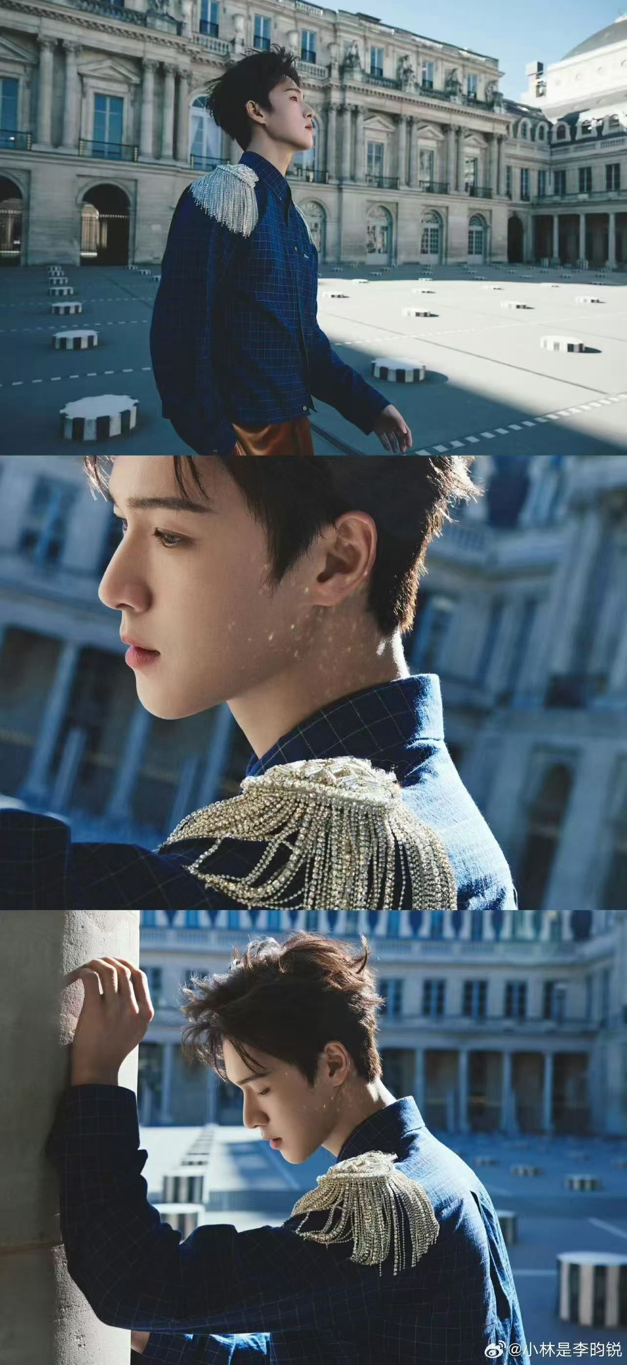 李昀锐王楚然看秀造型李昀锐王楚然dior看秀造型李昀锐王楚然dior看秀造型，好