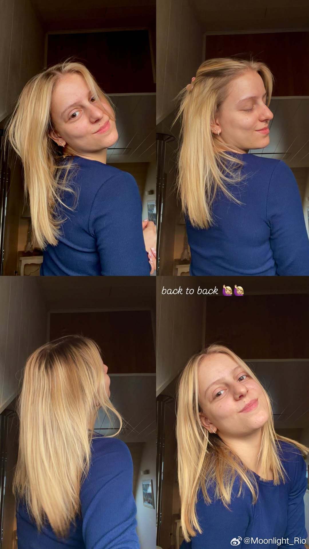 夏洛特·卢茨：背靠背🙋🏼♀️🙋🏼♀️ 