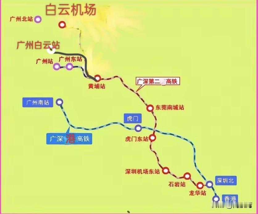 看样子，不仅广深第二高铁方案大改，广珠澳高铁的珠海那一头也要修改了。改了之后，珠