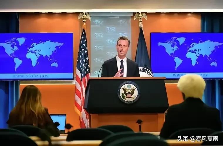 美国副助理国务卿当众放出狠话，对着镜头公开警告，谁要是敢拦截运往台岛的军火船只，