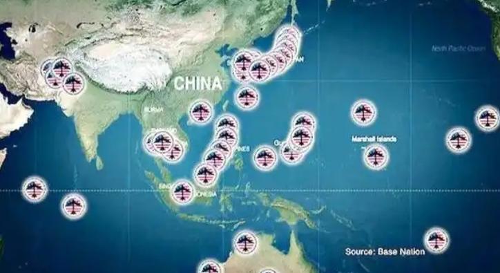 中国周边313个美军基地，每个基地平均10枚导弹，就需要3130枚导弹，如果说需
